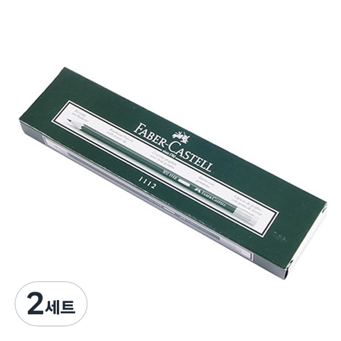 파버카스텔 블랙파버 지우개 연필 B, 검정색, 24개