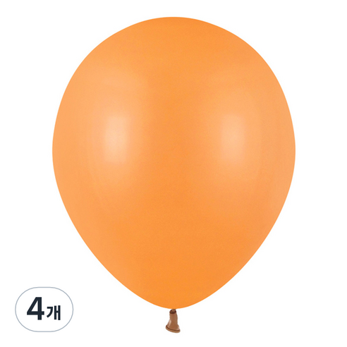 파티팡 라운드 레트로 풍선 30cm 100p, 코코아, 4개
