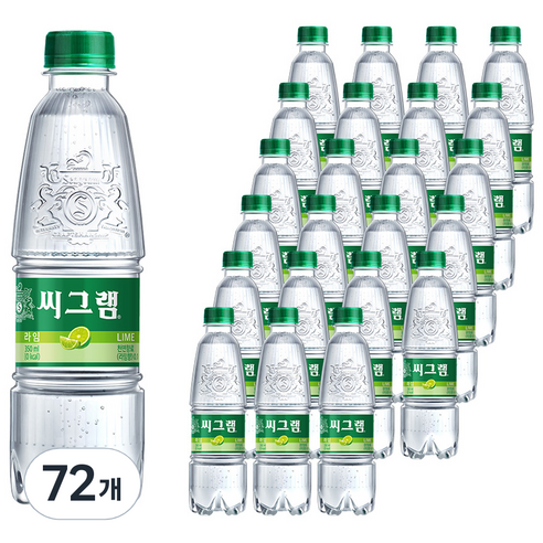 씨그램 라임, 350ml, 72개