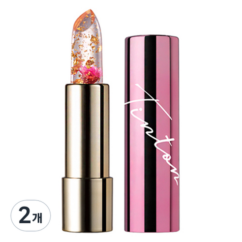화사함과 생기를 더하는 틴톤 꽃 립스틱