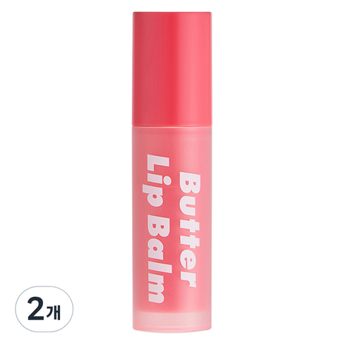 언파 부비부비 버터 립밤, 2개, 무색/무향, 3.8g