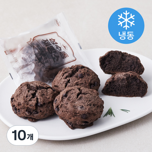 다신 성수동제빵소 두부스콘 초코 (냉동), 10개, 60g