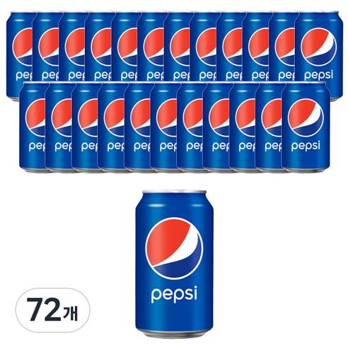 펩시, 355ml, 72개