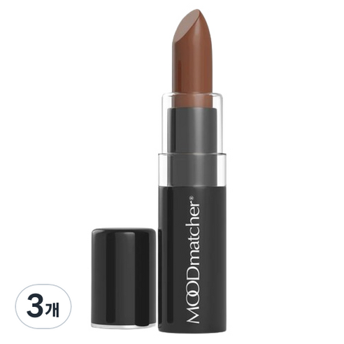 무드매쳐 반전 립스틱, 브라운, 3.5g, 3개