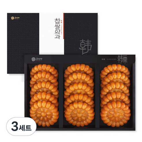 호정가 찹쌀약과 미니세트 대, 525g, 3세트