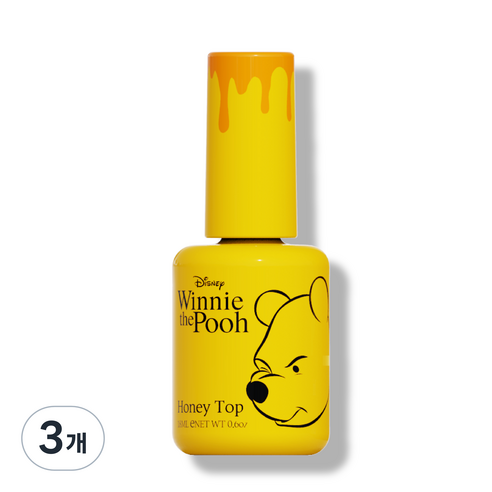 디젤 위니 더 푸 허니 탑젤 18ml, 투명, 3개