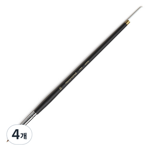 화홍 수채화붓 782, R 10호, 4개
