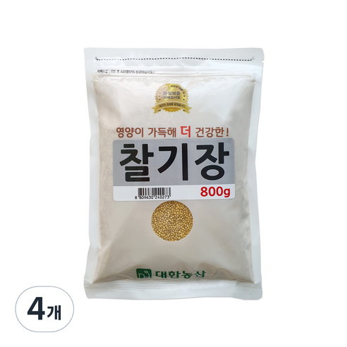 대한농산 찰기장, 4개, 800g