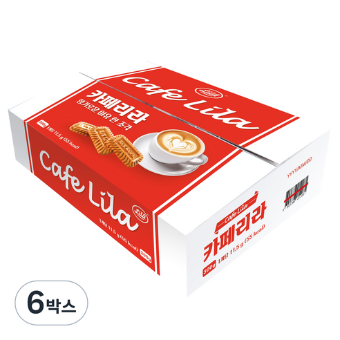 카페리라 비스켓, 300g, 6개