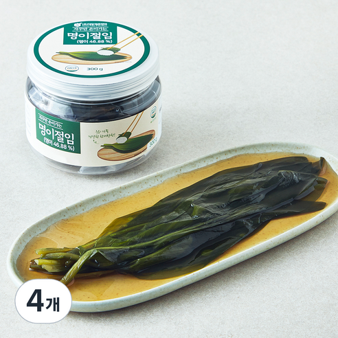 도들샘 명이절임, 300g, 4개