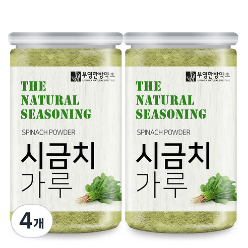 부영한방약초 시금치가루, 150g, 4개