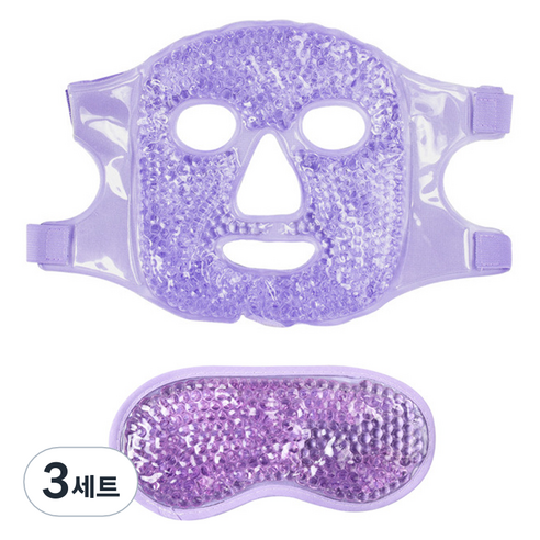 탑피아 시원한 쿨 안대 퍼플 세트, 3세트