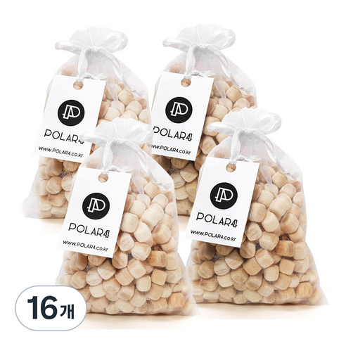 폴라포 편백 방향주머니, 90g, 16개