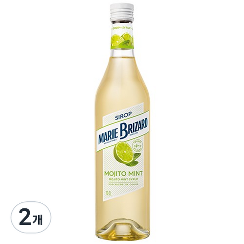 마리브리자드 모히또 민트 시럽, 700ml, 2개