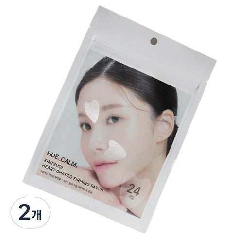 휴캄 킨츠키 하트 탄력 패치, 2개, 24개입