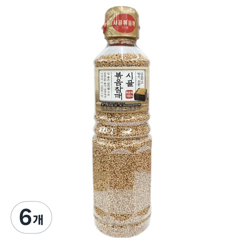 시골 볶음참깨, 230g, 6개