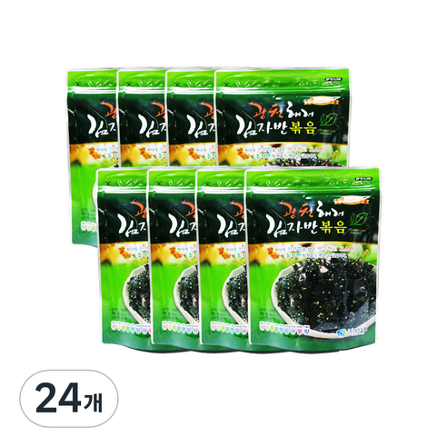 광천해저김 김자반 볶음, 50g, 24개