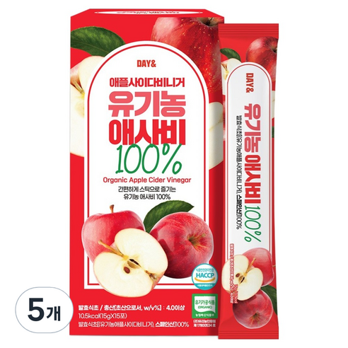 데이앤 유기농 애플사이다비니거 15p