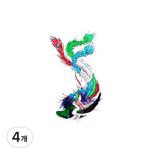 아울리빙 타투스티커, AB-22, 4개