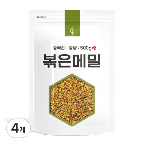 자연초 볶은메밀, 500g, 1개입, 4개