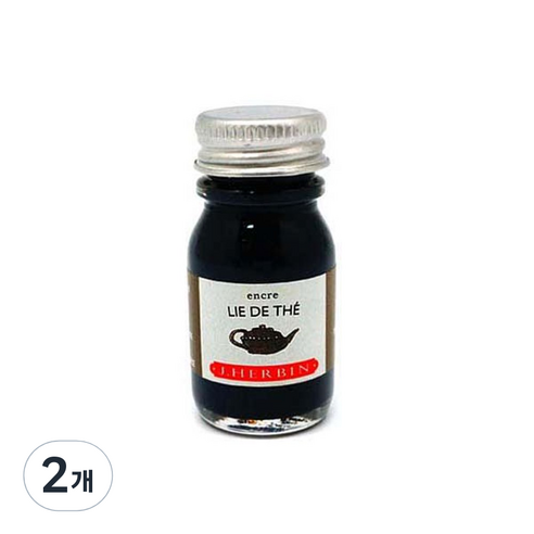 제이허빈 미니잉크10ml, 44 리드떼 다크브라운, 2개