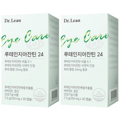 닥터린 루테인 지아잔틴 24, 30정, 2개