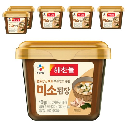 해찬들 물로만 미소된장