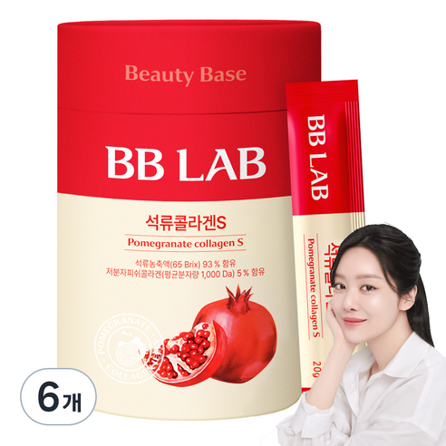 비비랩 석류 콜라겐S 30p, 600g, 6개