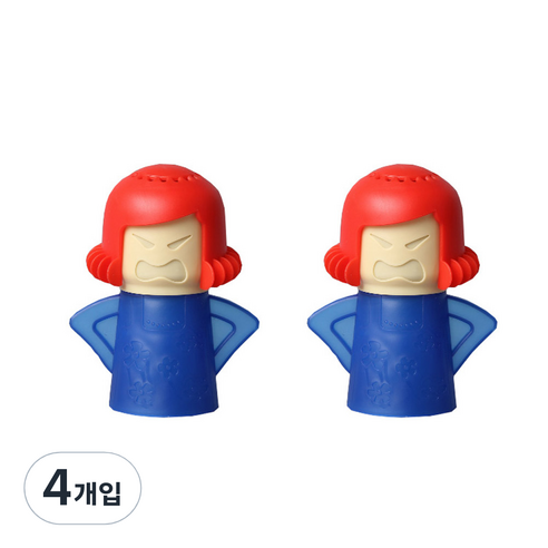 리빙듀오 찌든때 굿바이 전자레인지 클리너 케이스, 100g, 4개