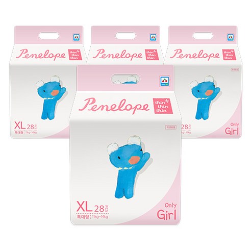 페넬로페 씬씬씬 플러스 팬티기저귀: 섬세한 아기를 위한 최고의 선택 페넬로페씬씬씬