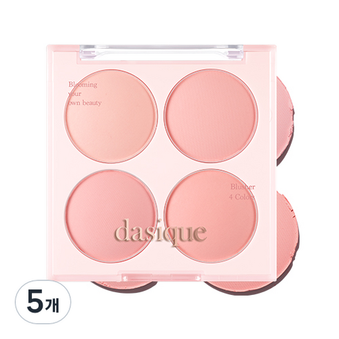 데이지크 블렌딩 무드 치크 16.8g, 07 캔디 베리, 5개