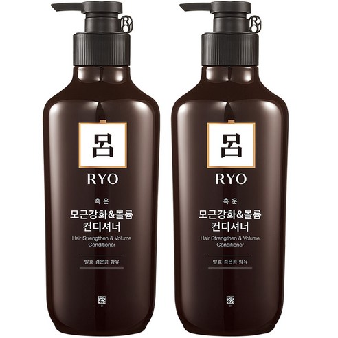 려 흑운 모근영양 컨디셔너, 550ml, 2개 바디