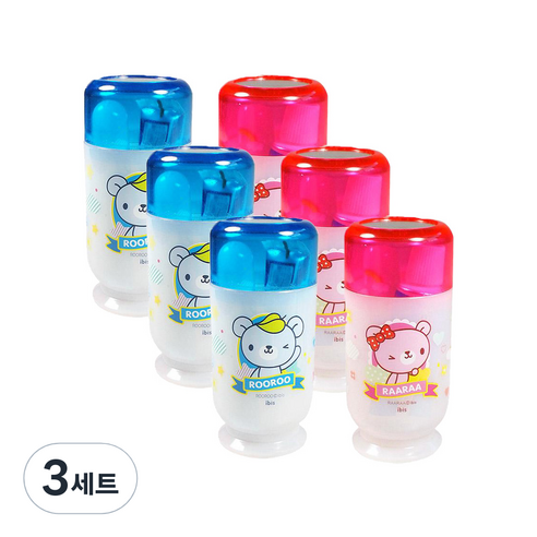 아이비스 치카컵 2 블루 3p세트 + 핑크 3p세트 CR10633, 3세트