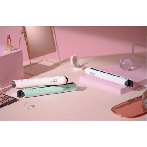 대용량 배터리 USB 충전식무선 고데기 secret01