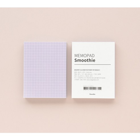 상큼한 아이디어가 샘솟는 왈가닥스 스무디 메모지