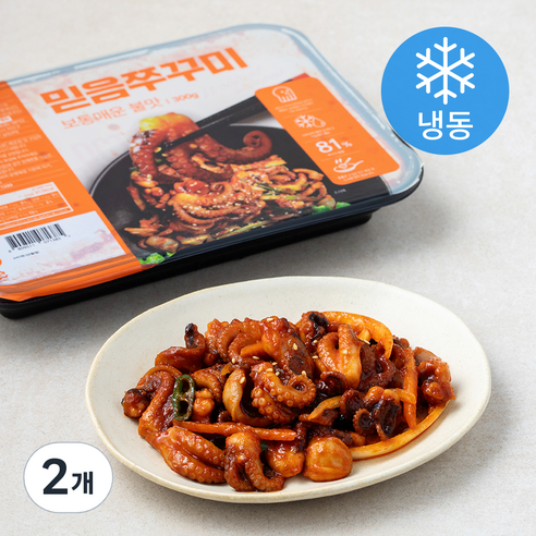 믿음에프엔비 믿음쭈꾸미 (냉동), 2개, 300g