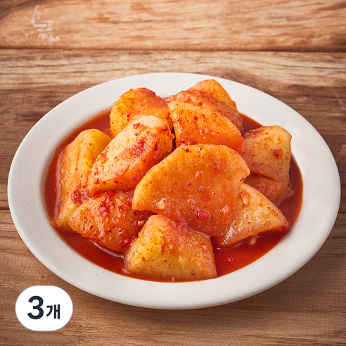 [로켓프레시] 금자네 석박지, 1kg, 3개