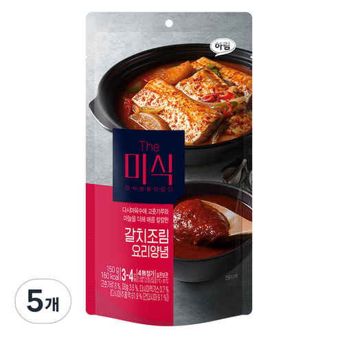 집 나간 입맛도 돌아오게 할 마법, 더미식 갈치조림 양념으로 밥상에 활기를 불어넣다 갈치조림양념장