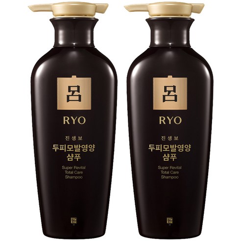 려 진생보 두피모발영양 샴푸, 400ml, 2개 
헤어