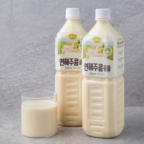 맑은물에 연해주콩 콩물, 1000ml, 2개