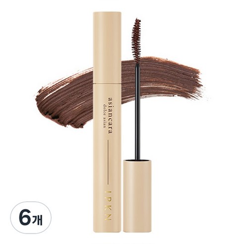 입큰 아시안카라 마스카라 7g, 2호 돌체아시안 로시브라운, 6개