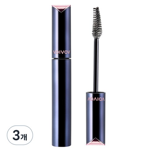 비디보브 아이컷 마스카라 8g, 02 롱앤볼륨, 3개
