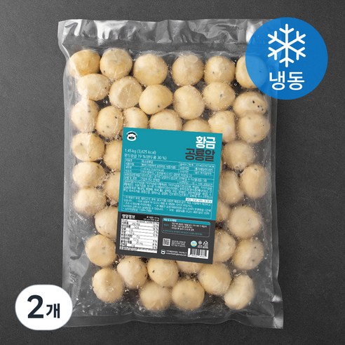 푸딩팩토리 황금공룡알 (냉동), 1.45kg, 2개