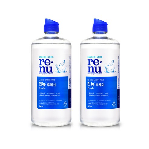 리뉴 후레쉬, 500ml, 2개입
