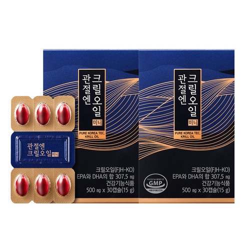 프롬바이오 관절엔 크릴오일 미니 15g, 30정, 2개