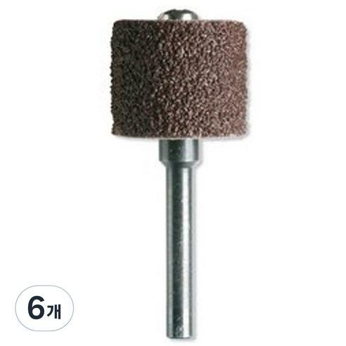 드레멜 샌딩드럼 비트 12.7mm #60 407 C5181948, 6개
