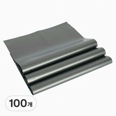 황제포장 LDPE 택배봉투 접착식 그린색, 100개