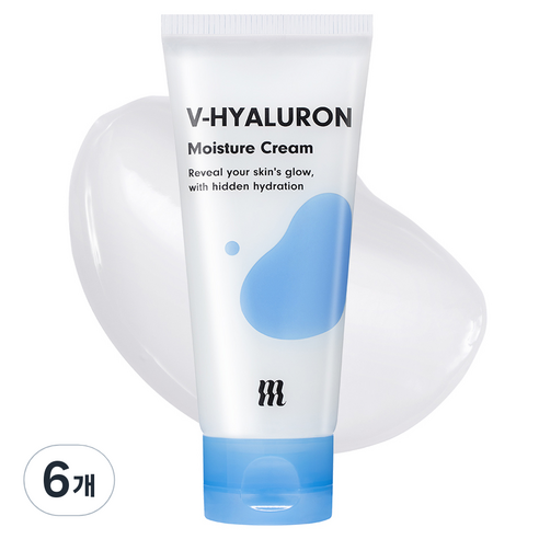 머지 브이 히알루론산 수분 크림, 100ml, 6개