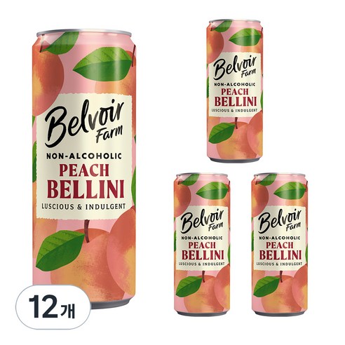 벨부아팜 피치 벨리니, 12개, 250ml