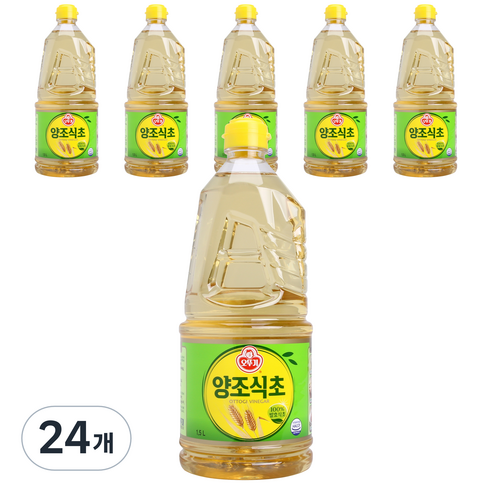오뚜기 양조식초, 24개, 1.5L